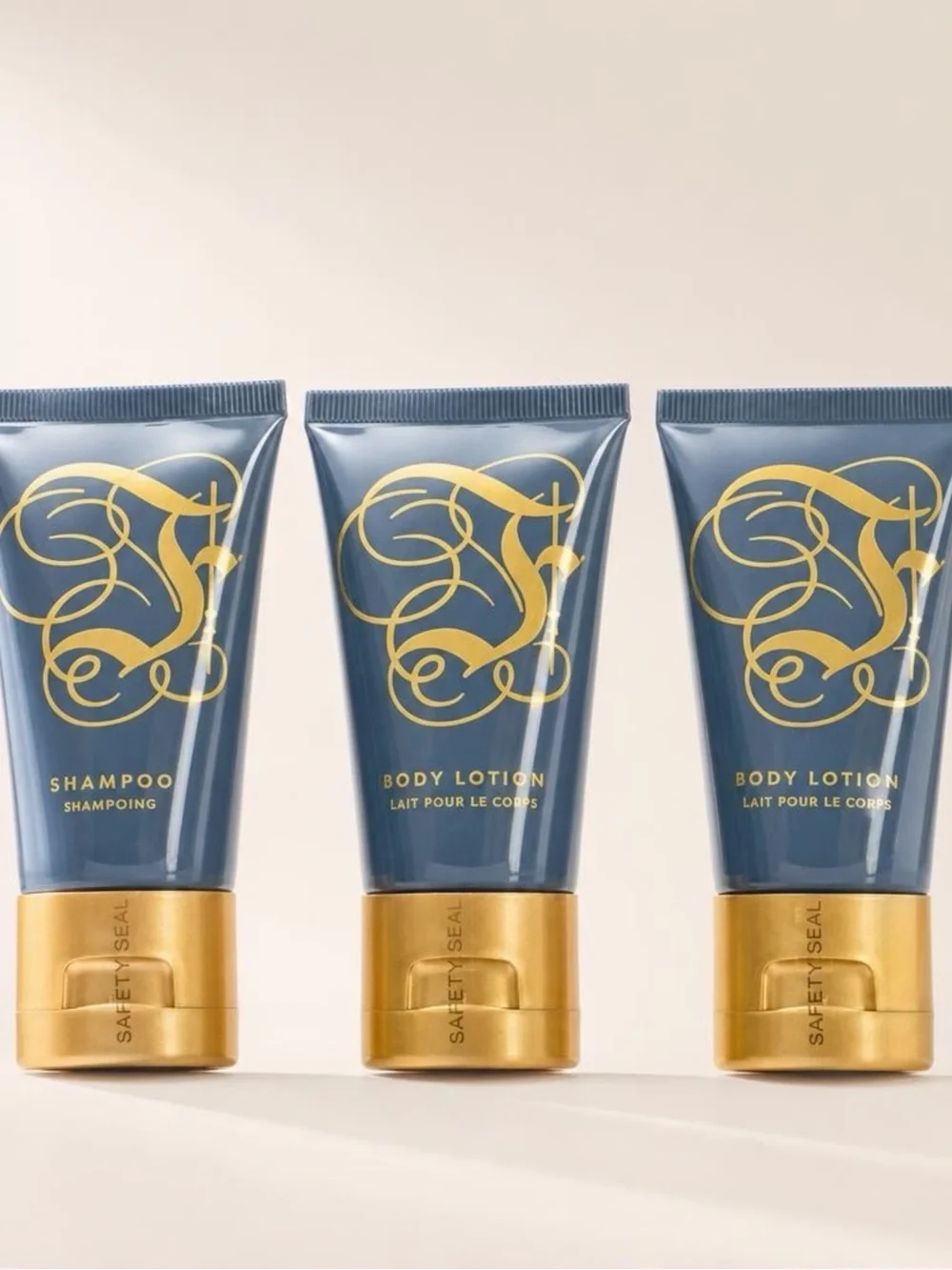 New Fontainebleau Las Vegas Hotel Toiletries Set – 1 Shampoo & 2 Body Lotion